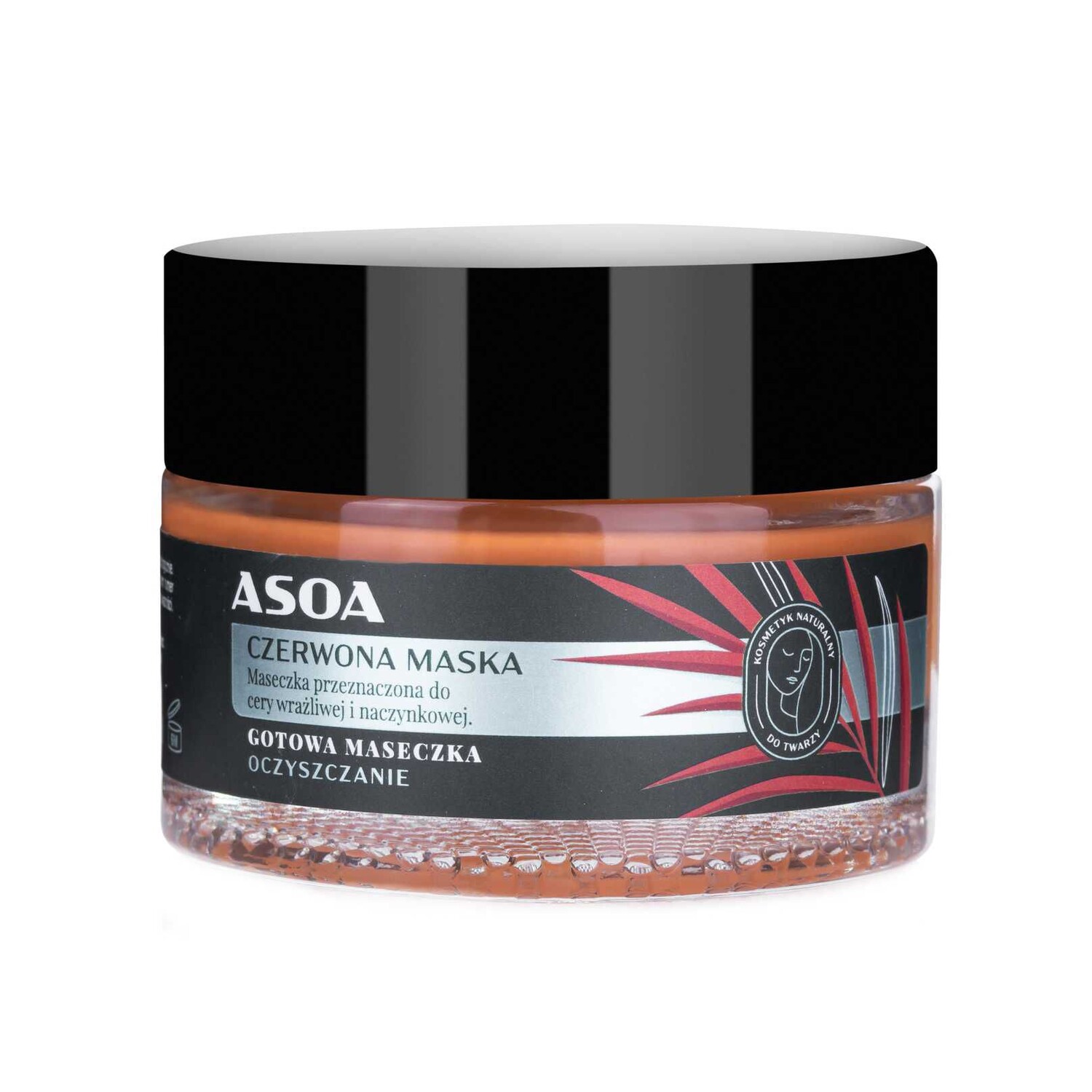 Маска для лица из красной глины Asoa, 50 мл
Маска для лица из красной глины Asoa, 50 мл