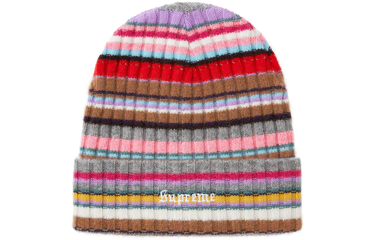 Supreme Кашемировая шапка бини, Multicolor 
Supreme Кашемировая шапка бини, Multicolor