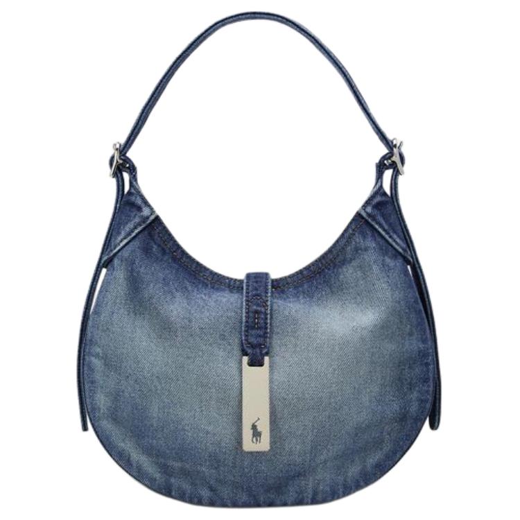 Polo Ralph Lauren Хлопковая сумка поло в форме клецки на плечо для женщин голубая
Polo Ralph Lauren Хлопковая сумка поло в форме клецки на плечо для женщин голубая