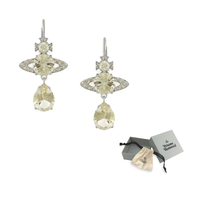 Украшенные серьги-подвески Vivienne Westwood
Украшенные серьги-подвески Vivienne Westwood