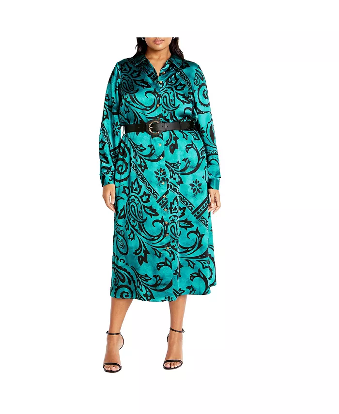 Платье с принтом Sienna больших размеров CITY CHIC, синий
Платье с принтом Sienna больших размеров CITY CHIC, синий