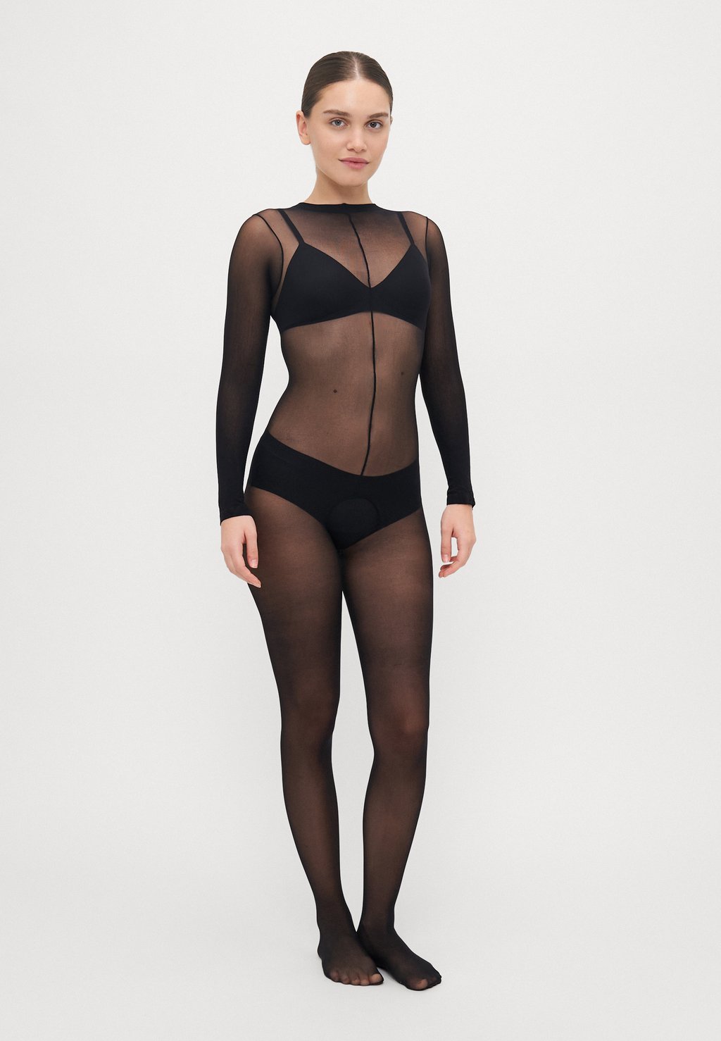 Боди BASIC BODYSTOCKINGS CROTCHLESS 20DEN camano, черный
Боди BASIC BODYSTOCKINGS CROTCHLESS 20DEN camano, черный