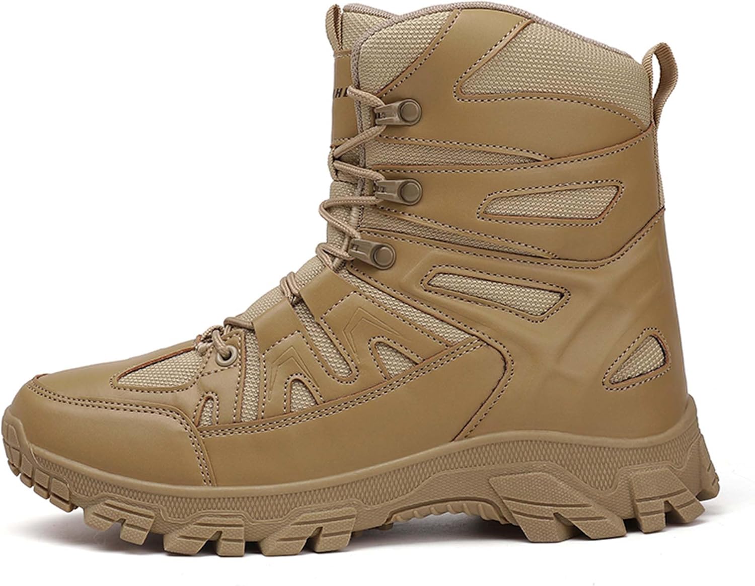 Большие мужские походные ботинки для улицы, противоскользящие и водонепроницаемые ботинки, походные ботинки, внедорожные ботинки, спортивная обувь, повседневная обувь, полевые тренировочные военные сапоги Canopycasa, бежевый
Большие мужские походные ботинки для улицы, противоскользящие и водонепроницаемые ботинки, походные ботинки, внедорожные ботинки, спортивная обувь, повседневная обувь, полевые тренировочные военные сапоги Canopycasa, бежевый