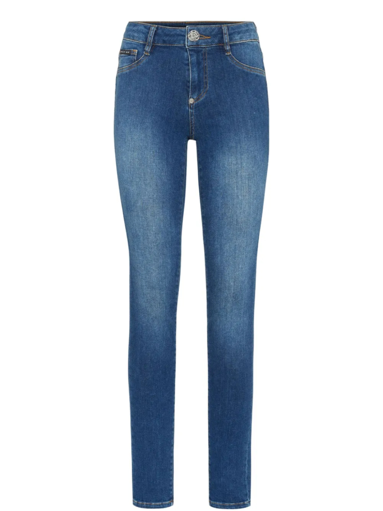 Джинсы-джеггинсы с нашивкой-логотипом Philipp Plein, синий
Джинсы-джеггинсы с нашивкой-логотипом Philipp Plein, синий