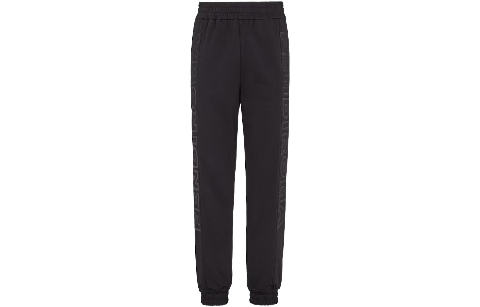 FENDI SS23 Брюки повседневные из трикотажной ткани мужские Black
FENDI SS23 Брюки повседневные из трикотажной ткани мужские Black