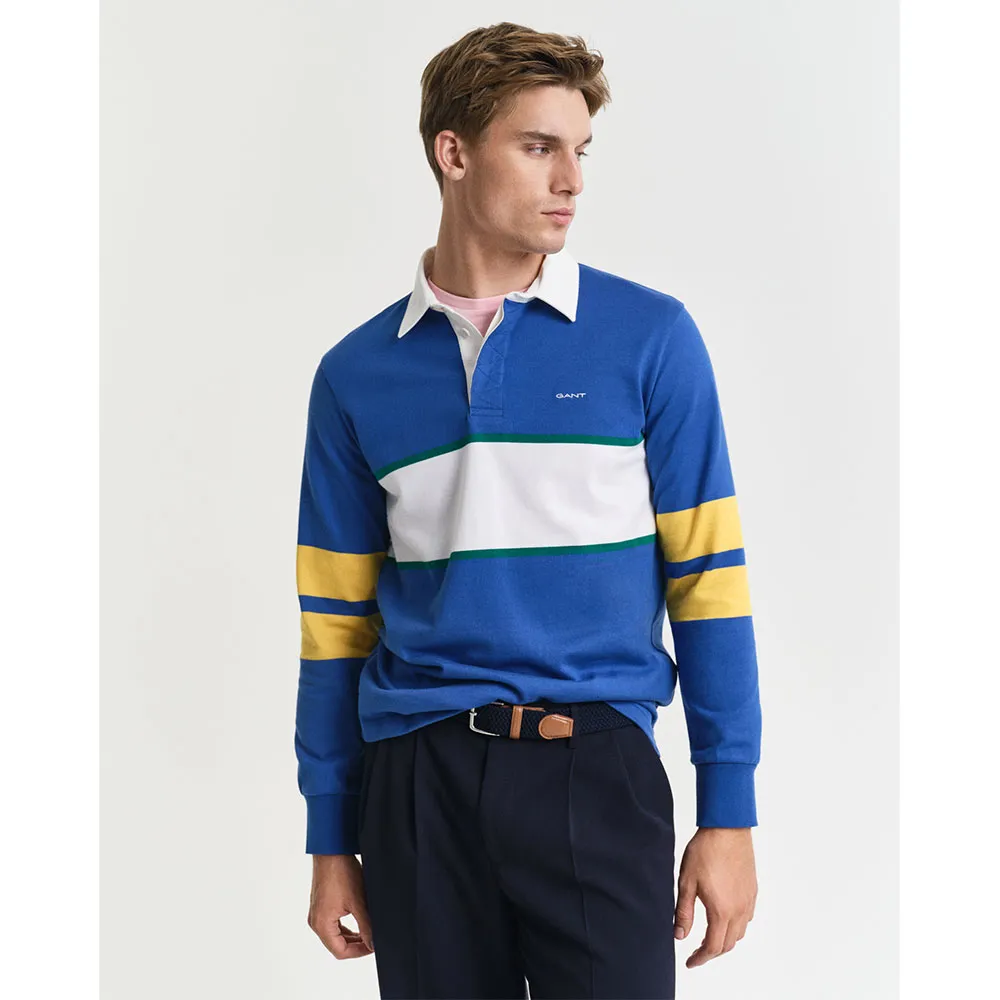 Поло с длинным рукавом Gant 2067032, синий
Поло с длинным рукавом Gant 2067032, синий