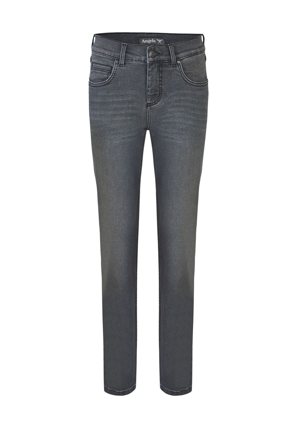 Джинсы Cici, прямого кроя, однотонные, женские ANGELS, серый
Джинсы Cici, прямого кроя, однотонные, женские ANGELS, серый