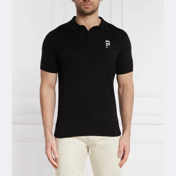 Рубашка поло стандартного кроя Karl Lagerfeld, черный
Рубашка поло стандартного кроя Karl Lagerfeld, черный