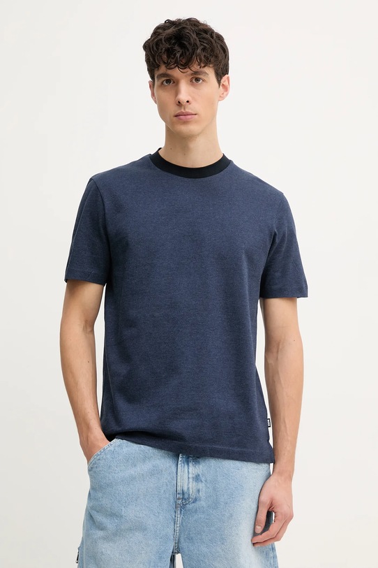 Хлопковая футболка Boss, темно-синий
Хлопковая футболка Boss, темно-синий