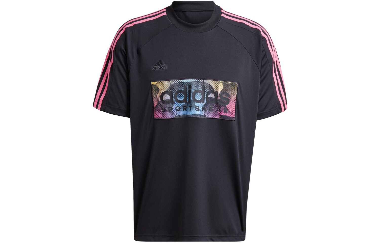 Одежда Футболка мужская черная Adidas, черный
Одежда Футболка мужская черная Adidas, черный