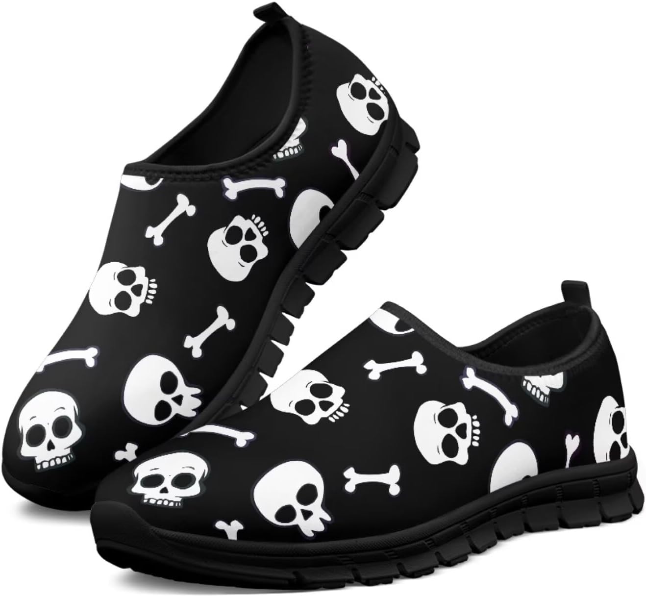 Мужские слипоны Twousenru, удобные повседневные лоферы, широкие, с нескользящей подошвой, обувь для работы, домашние тапочки, легкие кроссовки для улицы, Cartoon Skulls
Мужские слипоны Twousenru, удобные повседневные лоферы, широкие, с нескользящей подошвой, обувь для работы, домашние тапочки, легкие кроссовки для улицы, Cartoon Skulls