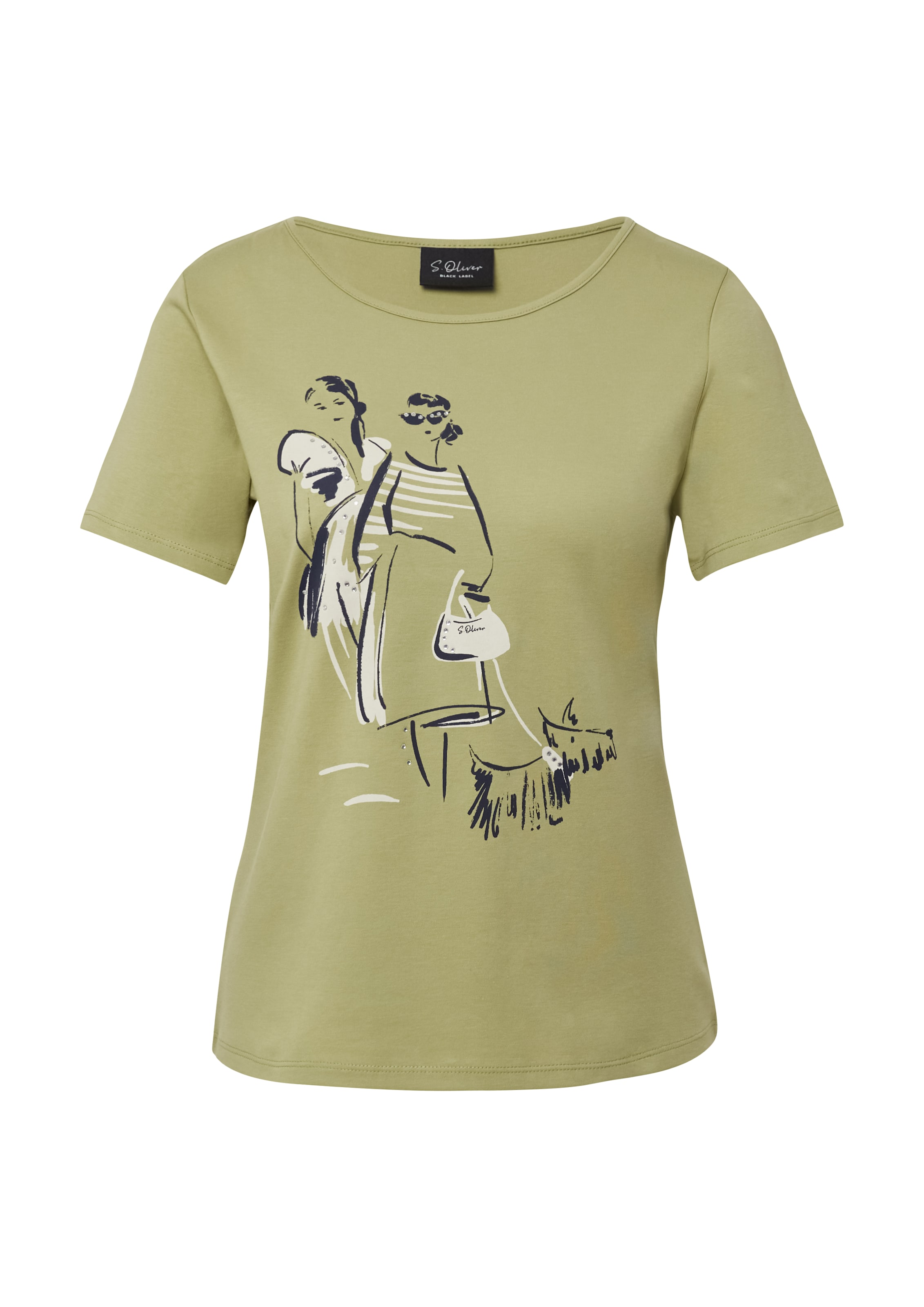 s.Oliver BLACK LABEL Футболка в светло-зеленом цвете
s.Oliver BLACK LABEL Футболка в светло-зеленом цвете