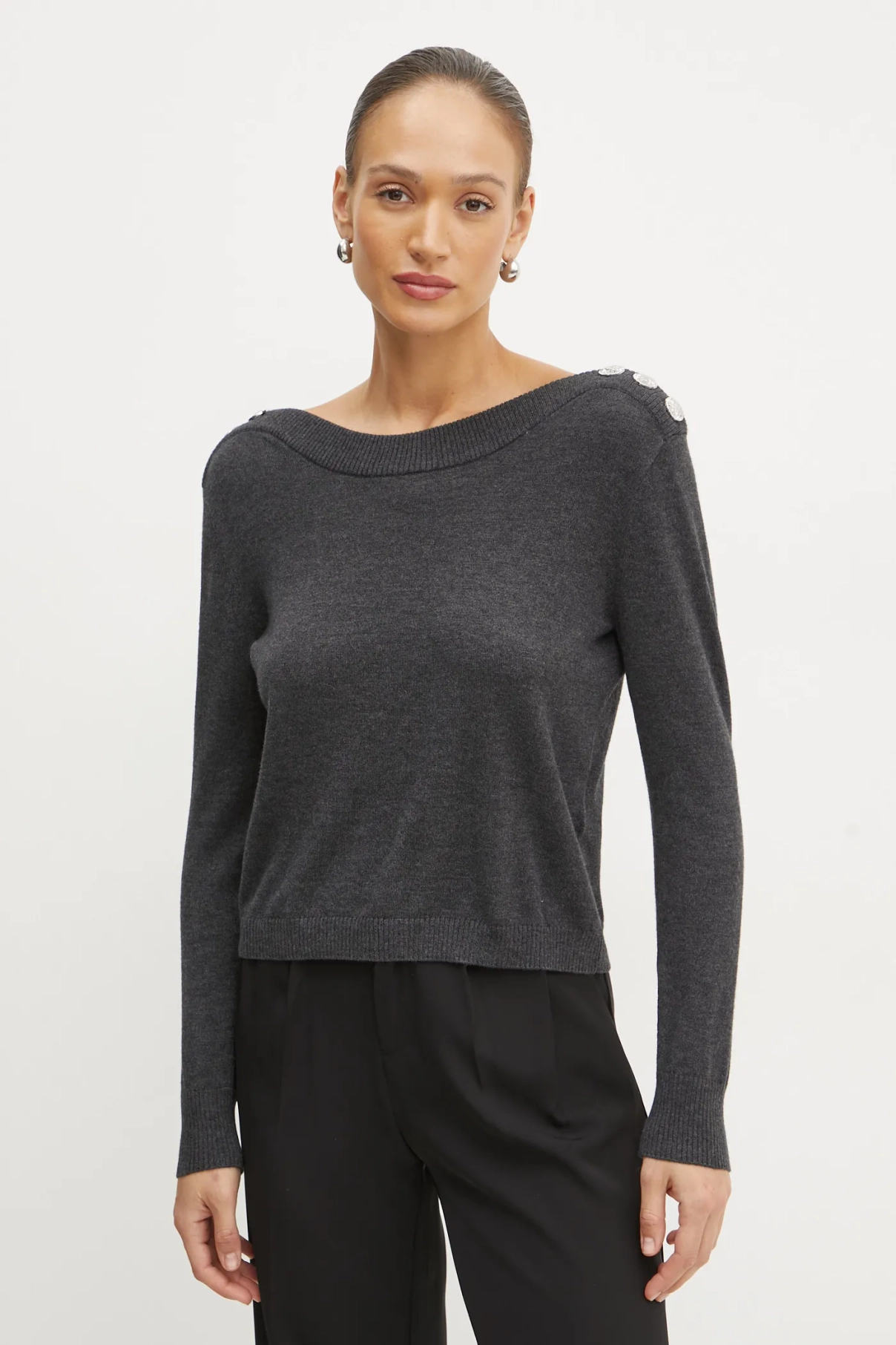 Свитер MCHOU из смесовой шерсти Morgan, серый
Свитер MCHOU из смесовой шерсти Morgan, серый