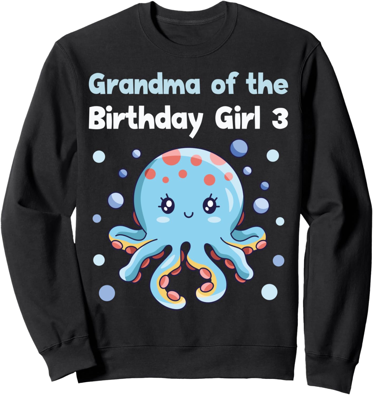 Толстовка с изображением трехлетней девочки, морской медузы и бабушки на третий день рождения Family Look 3 Year Old Under Sea Decorations Gifts, черный
Толстовка с изображением трехлетней девочки, морской медузы и бабушки на третий день рождения Family Look 3 Year Old Under Sea Decorations Gifts, черный