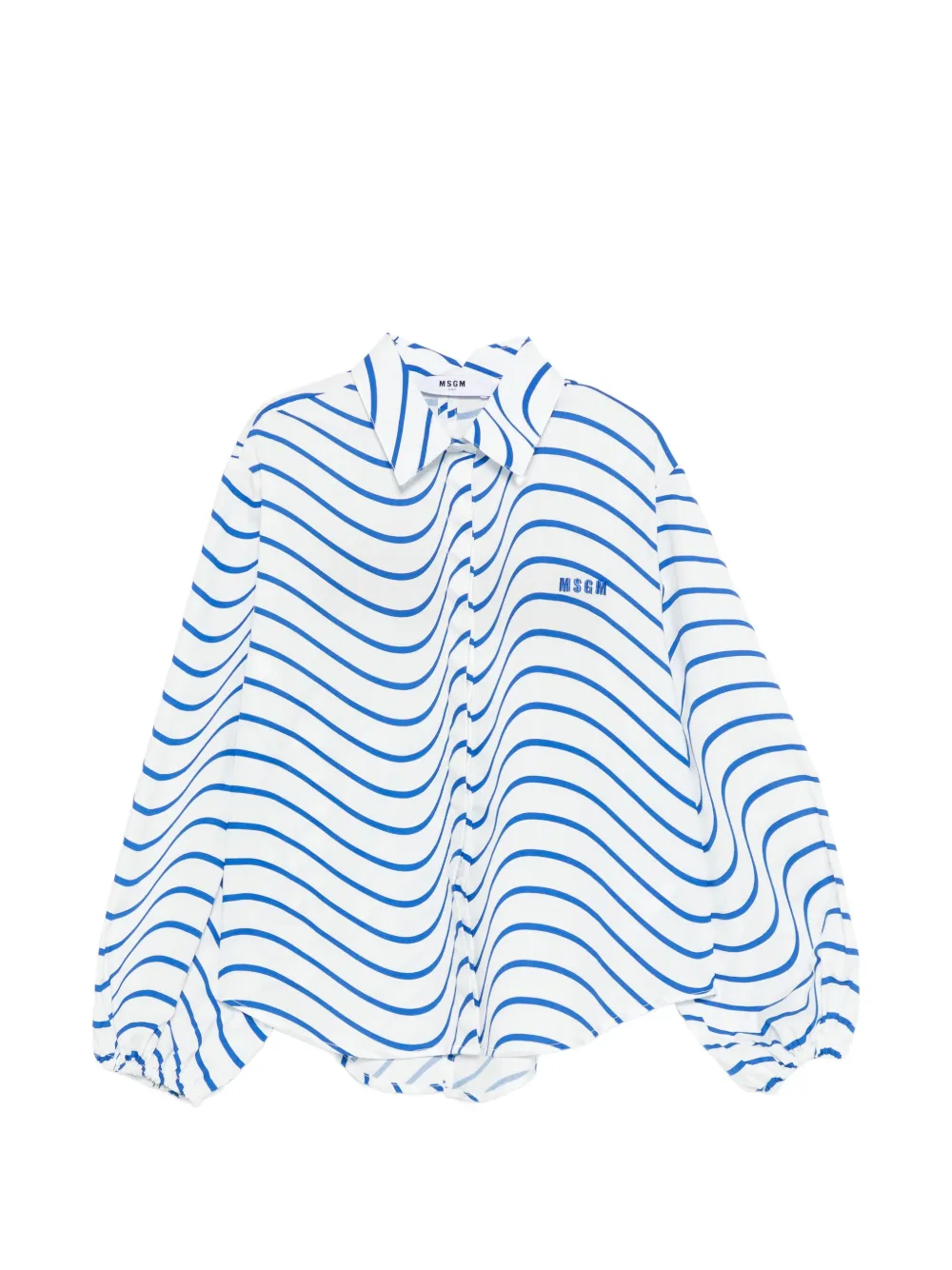 Рубашка с узором Msgm Kids, белый
Рубашка с узором Msgm Kids, белый