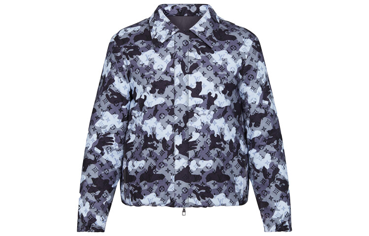 Куртка мужская Louis Vuitton с узором, синий / белый
Куртка мужская Louis Vuitton с узором, синий / белый