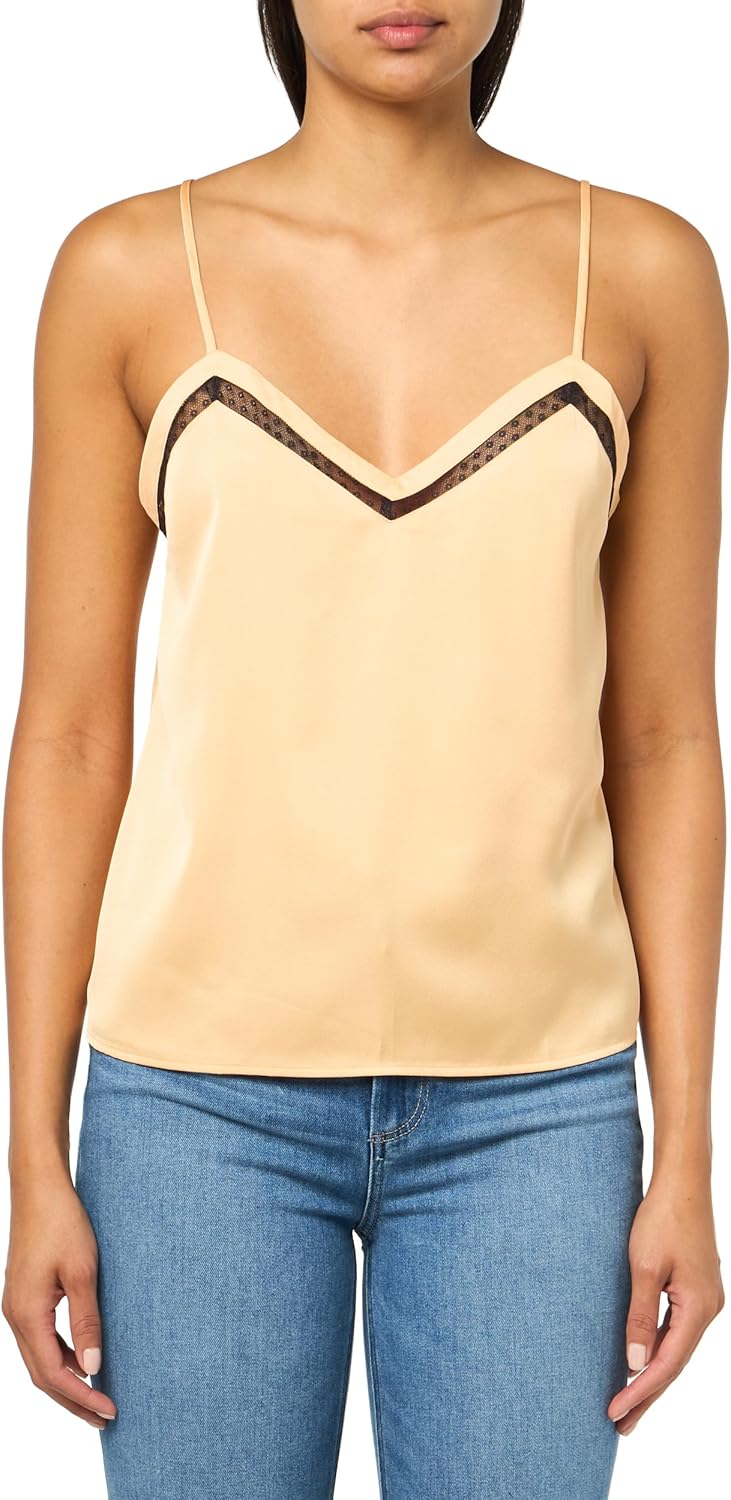 BOSS Women's Berice Detailed рубашка Top, Pastel Orange
BOSS Women's Berice Detailed рубашка Top, Pastel Orange