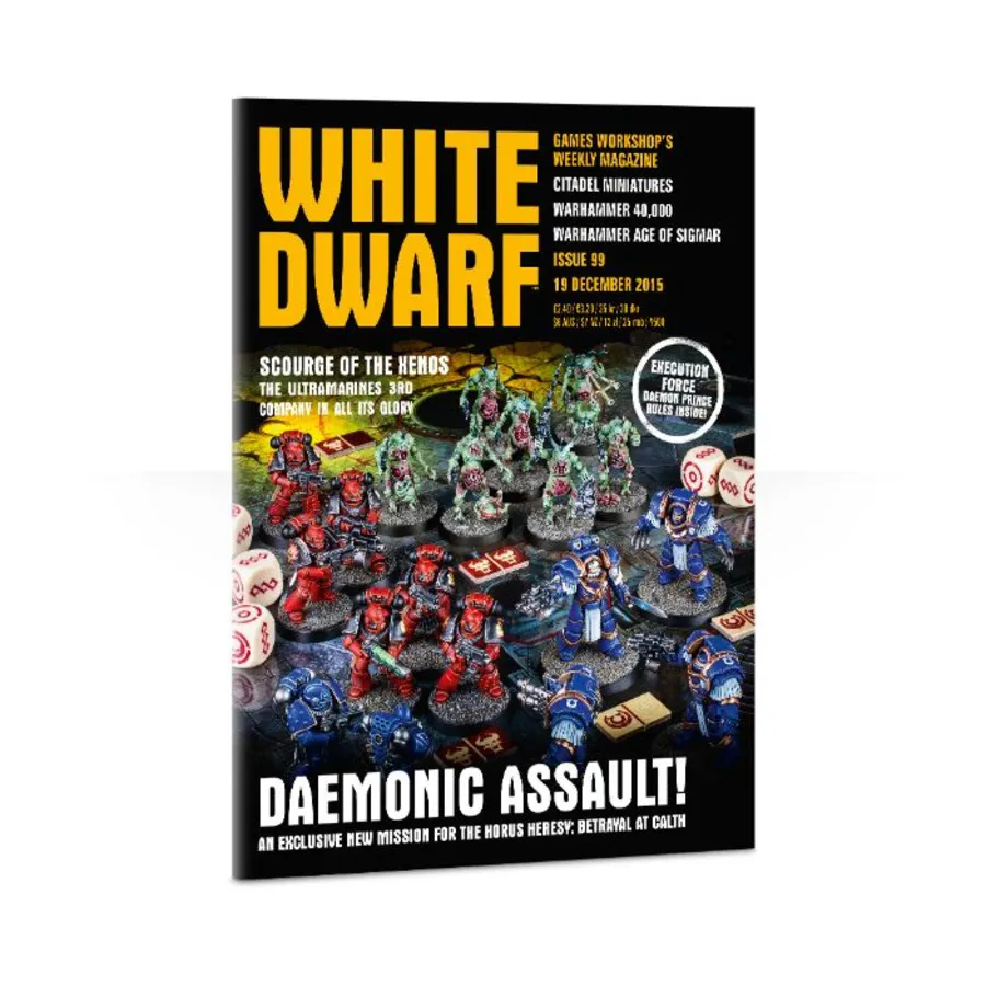 #99 «Демоническое нападение!», White Dwarf Weekly - 2015 (#49-#100)
#99 «Демоническое нападение!», White Dwarf Weekly - 2015 (#49-#100)