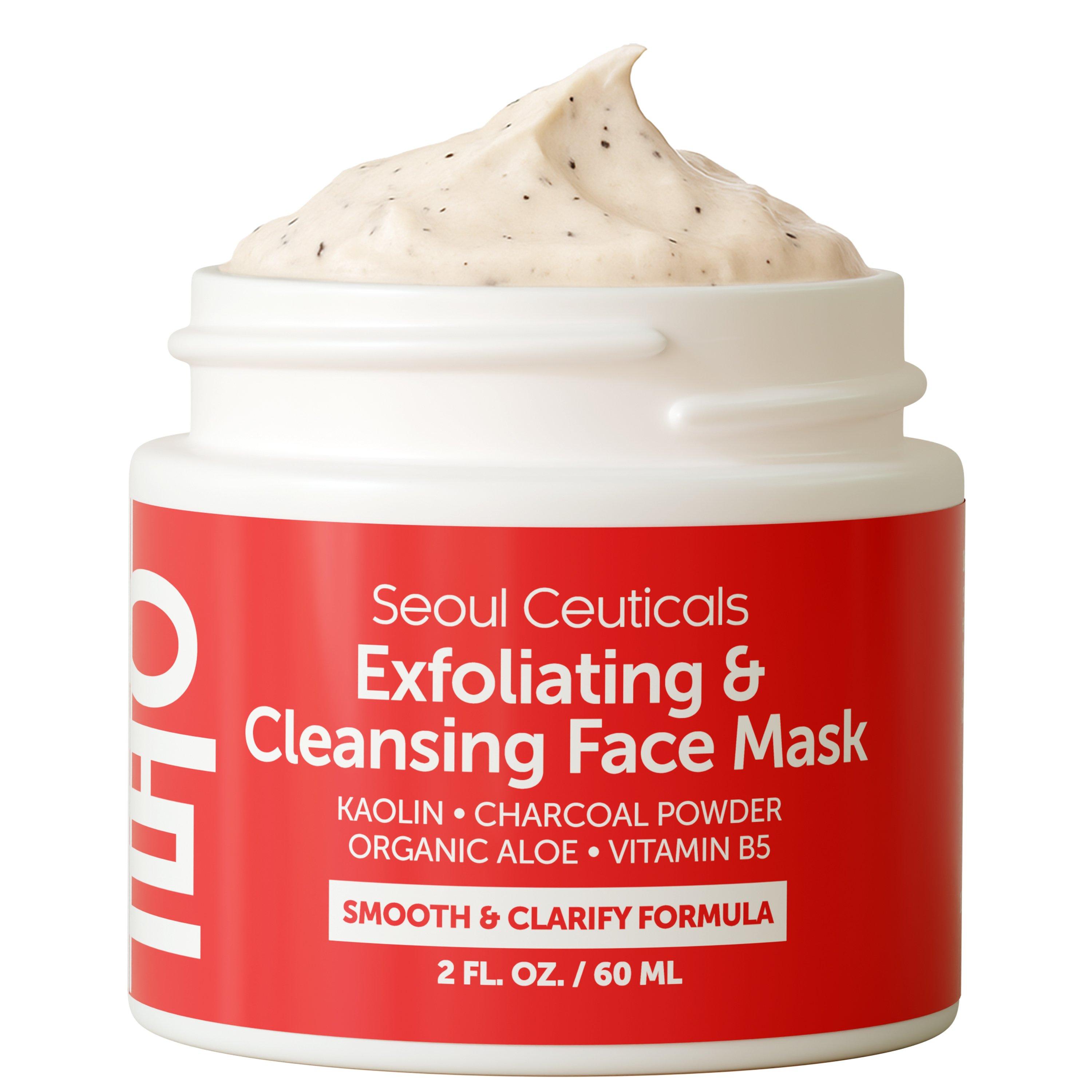 Корейская отшелушивающая и очищающая маска для лица Seoul Ceuticals
Корейская отшелушивающая и очищающая маска для лица Seoul Ceuticals