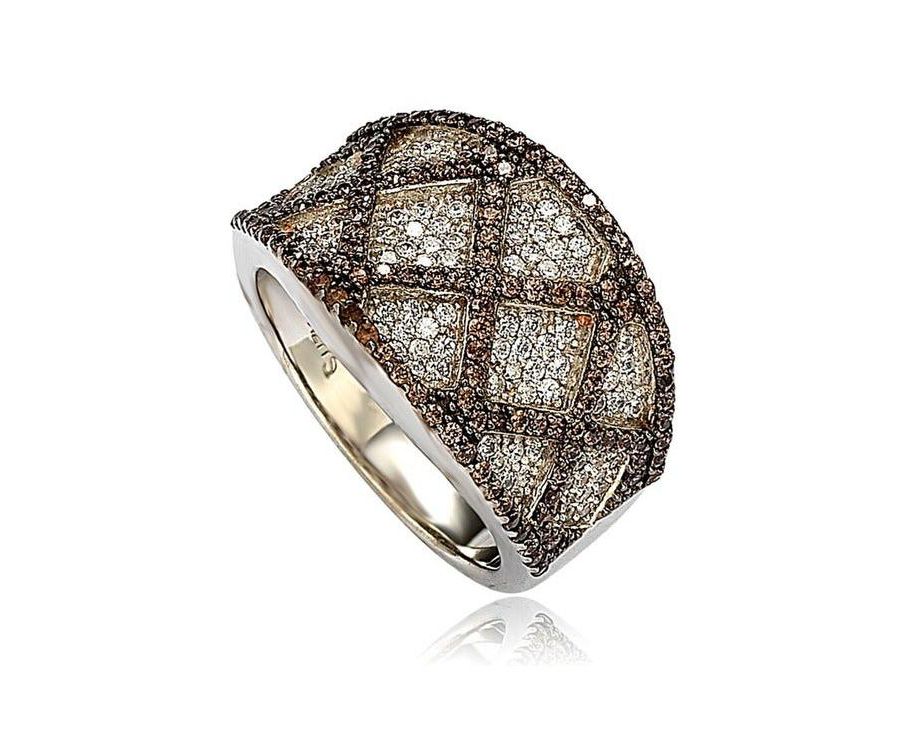 Кольцо Suzy Levian из стерлингового серебра с кубическим цирконием Suzy Levian New York, Brown
Кольцо Suzy Levian из стерлингового серебра с кубическим цирконием Suzy Levian New York, Brown