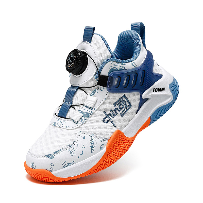 Амортизирующие устойчивые к истиранию с хорошим отскоком дышащие баскетбольные кроссовки mid top для детей FCMM, белый
Амортизирующие устойчивые к истиранию с хорошим отскоком дышащие баскетбольные кроссовки mid top для детей FCMM, белый