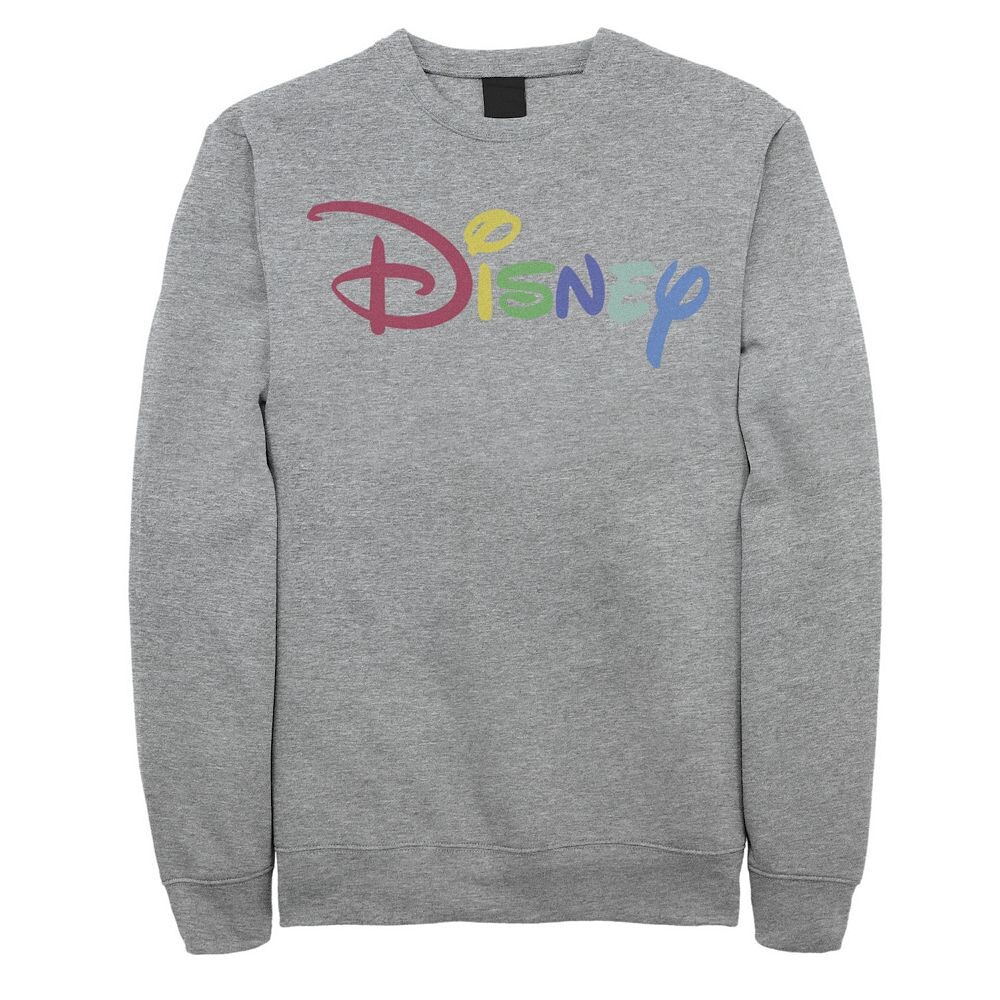 Мужской свитшот Disney's с логотипом Disney Rainbow Licensed Character, цвет Athletic Heather
Мужской свитшот Disney's с логотипом Disney Rainbow Licensed Character, цвет Athletic Heather
