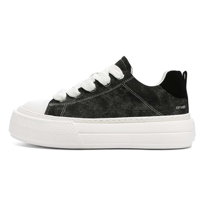 Износостойкие дышащие низкие детские кроссовки для скейтбординга для подростков Kung Fu partners, черный 
Износостойкие дышащие низкие детские кроссовки для скейтбординга для подростков Kung Fu partners, черный