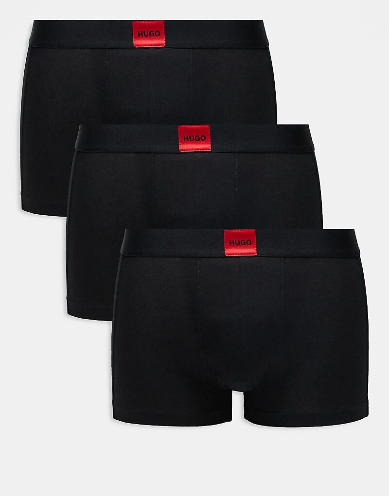 HUGO Bodywear, комплект из 3 сумок-боксеров черного цвета с красным логотипом спереди Hugo Red
HUGO Bodywear, комплект из 3 сумок-боксеров черного цвета с красным логотипом спереди Hugo Red