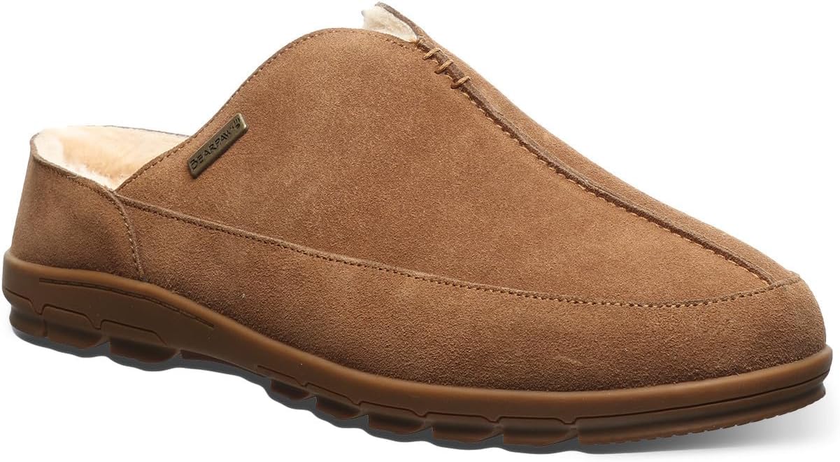 Мужские тапочки BEARPAW Bruce, Мужская классическая замша, Мужские слипоны, Удобная повседневная обувь, Hickory
Мужские тапочки BEARPAW Bruce, Мужская классическая замша, Мужские слипоны, Удобная повседневная обувь, Hickory
