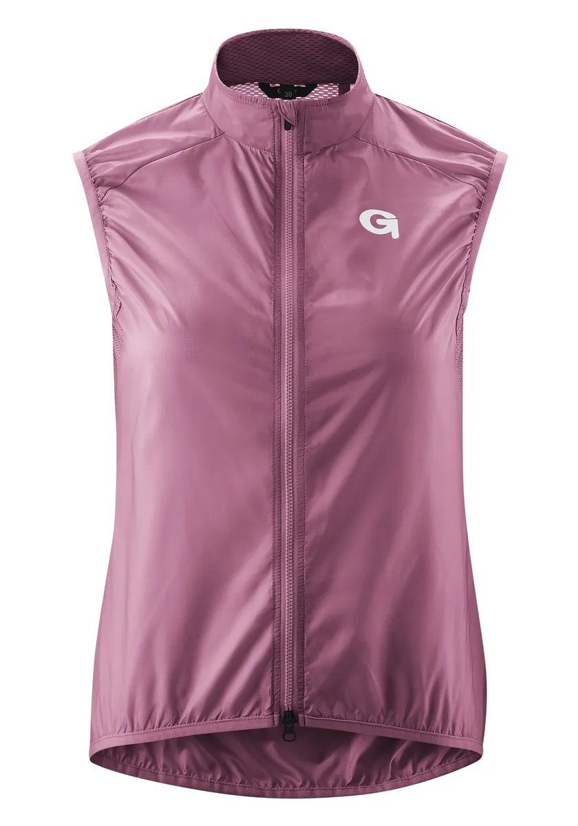 Функциональный жилет Gonso "PEZZOLINA", женский жилет, дышащий велосипедный жилет, легкий ветровой жилет, плотно прилегающий, фиолетовый
Функциональный жилет Gonso "PEZZOLINA", женский жилет, дышащий велосипедный жилет, легкий ветровой жилет, плотно прилегающий, фиолетовый