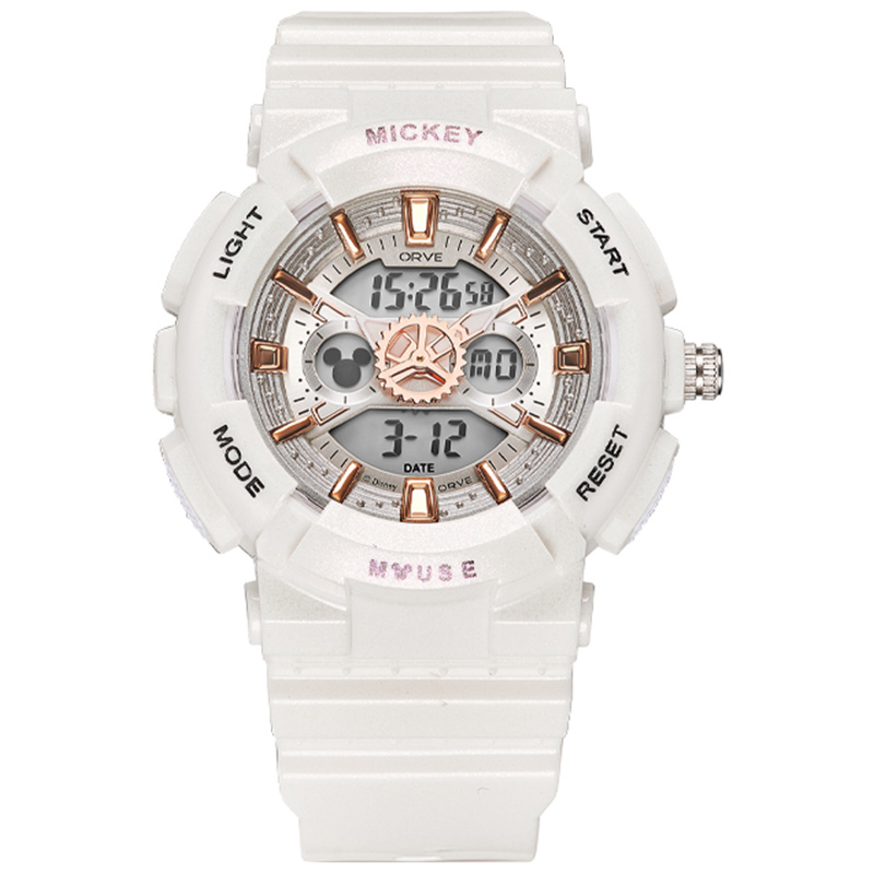 Disney Electronic+Quartz Movement TPU Strap Watch Women's Watch White Dial
Disney Electronic+Quartz Movement TPU Strap Watch Women's Watch White Dial