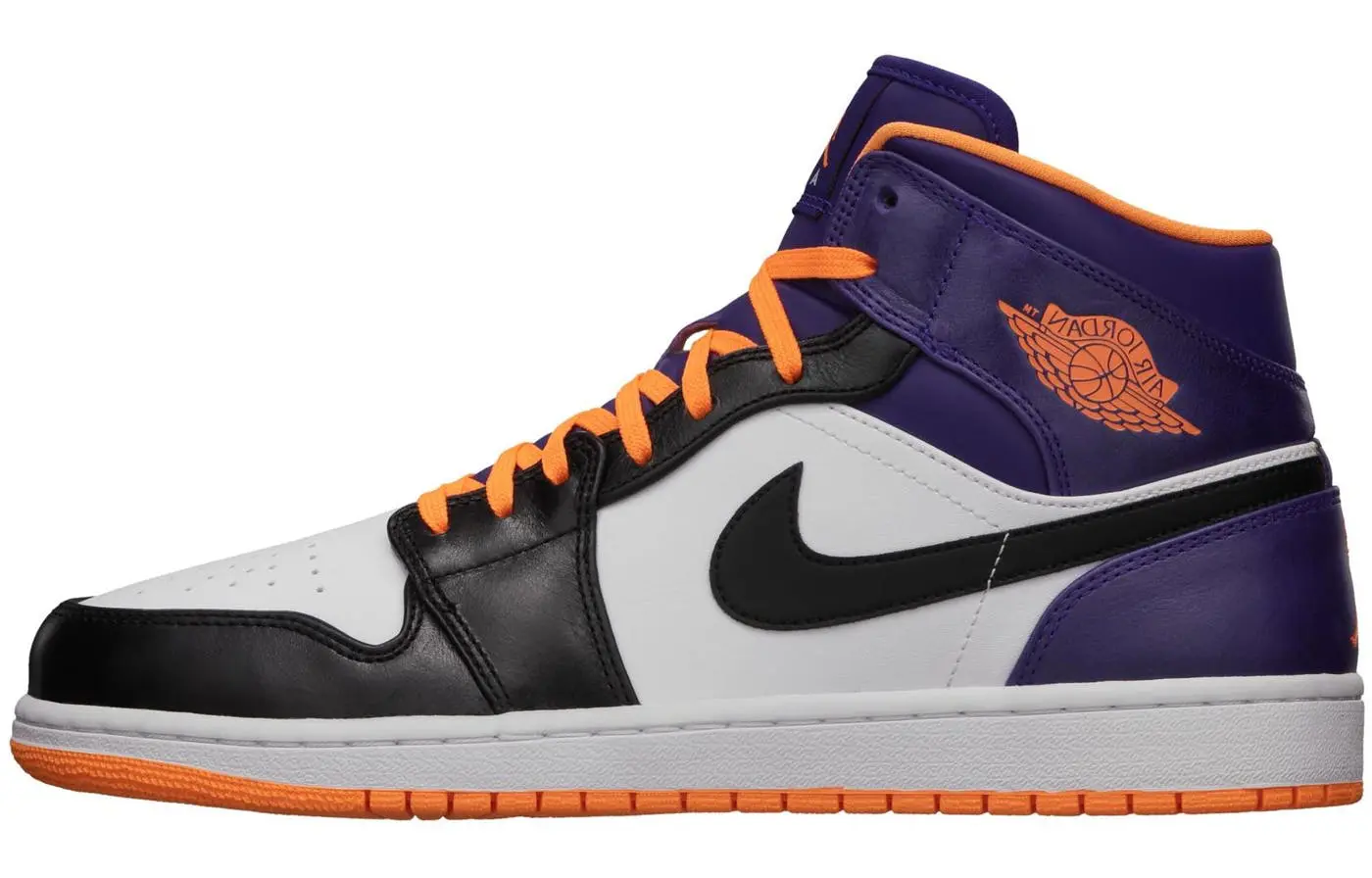 Кроссовки Jordan 1 Mid Phoenix Suns
Кроссовки Jordan 1 Mid Phoenix Suns
