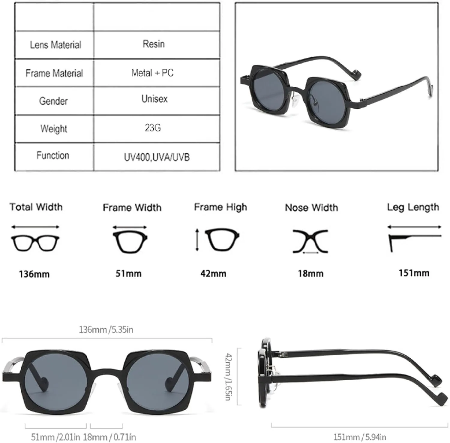 Популярные модные маленькие солнцезащитные очки для женщин в стиле ретро, конфетные цвета, прозрачные линзы, мужская оправа TVTBBVV, Black Orange Clear
Популярные модные маленькие солнцезащитные очки для женщин в стиле ретро, конфетные цвета, прозрачные линзы, мужская оправа TVTBBVV, Black Orange Clear