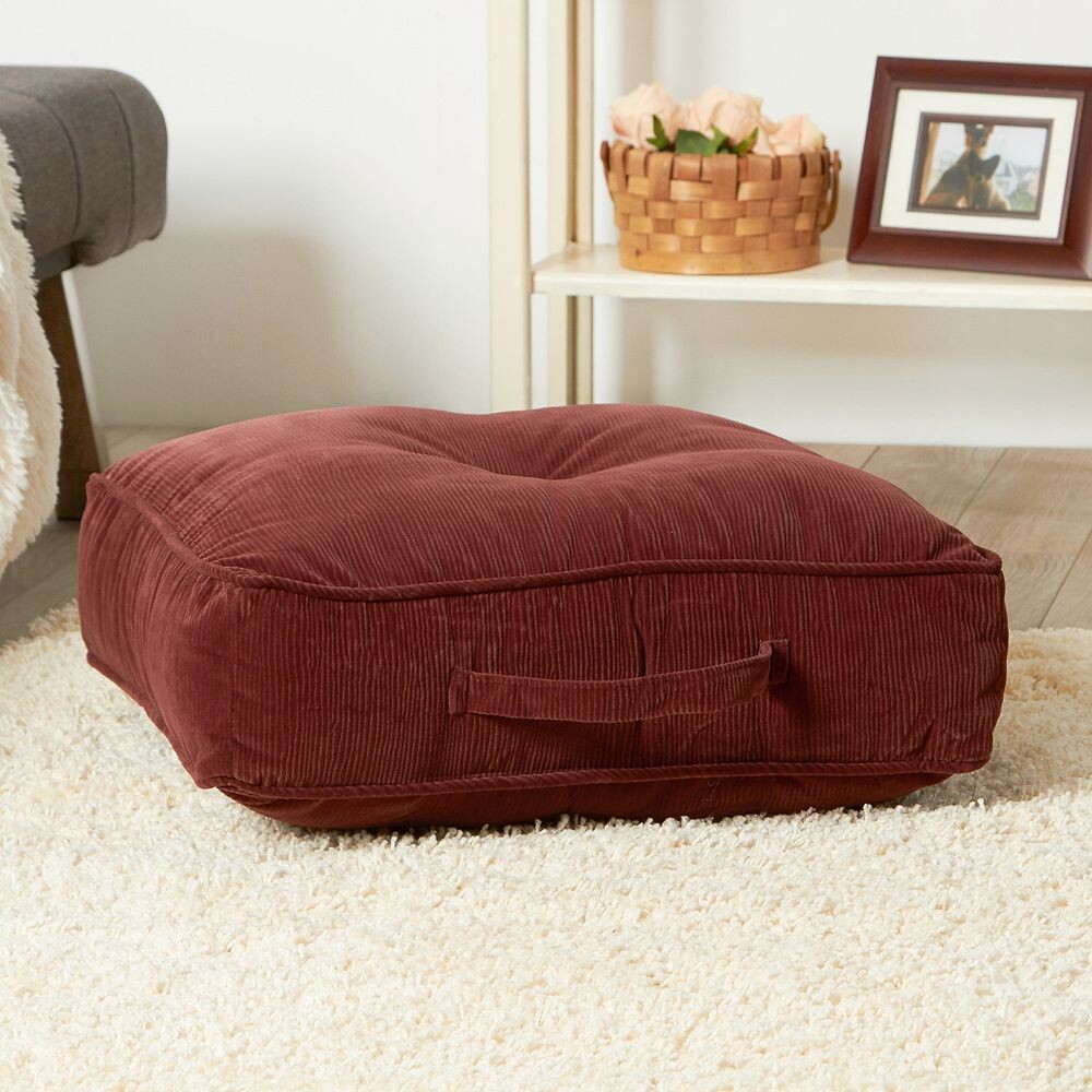 Greendale Home Fashions Плюшевая двусторонняя напольная подушка для дома и улицы GREENDALE HOME, цвет Wine
Greendale Home Fashions Плюшевая двусторонняя напольная подушка для дома и улицы GREENDALE HOME, цвет Wine