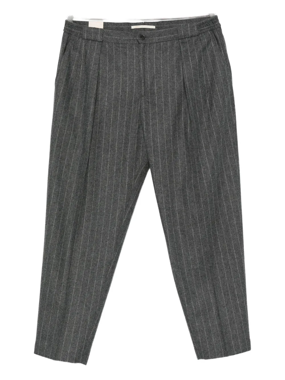 Брюки в тонкую полоску со складками Briglia 1949, серый
Брюки в тонкую полоску со складками Briglia 1949, серый