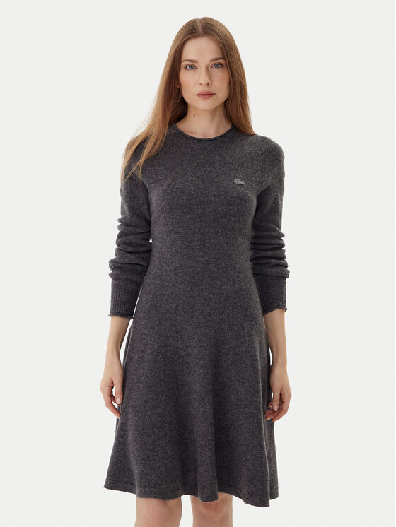 Вязаное платье regular fit EF4161 Lacoste, серый
Вязаное платье regular fit EF4161 Lacoste, серый