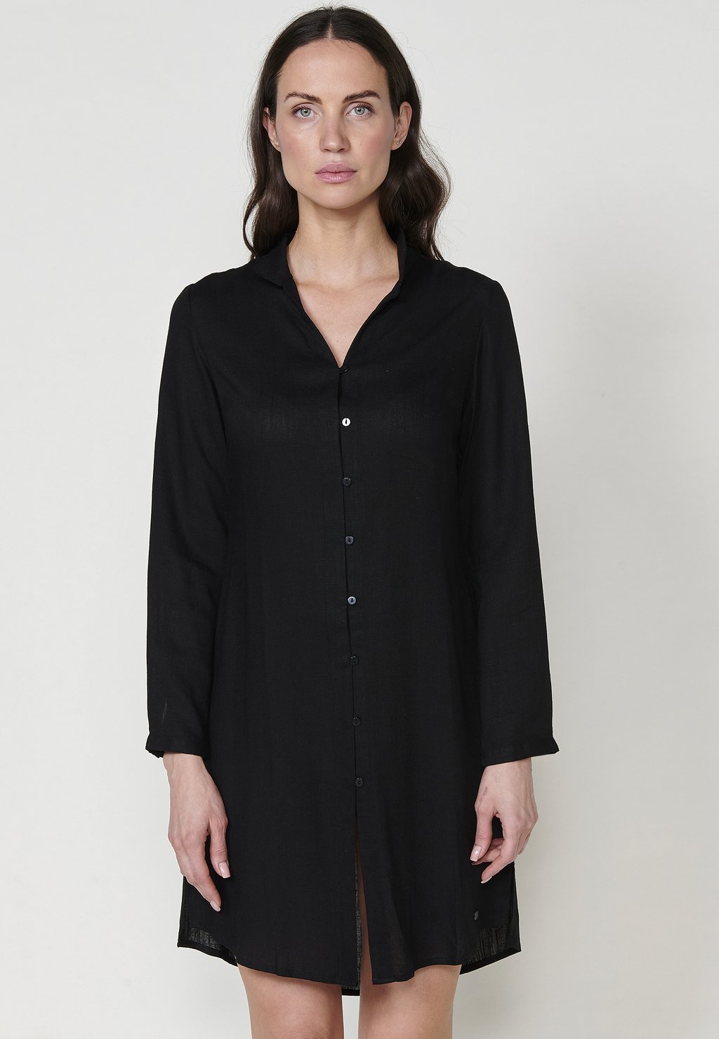 Платье-рубашка Koroshi, черный
Платье-рубашка Koroshi, черный