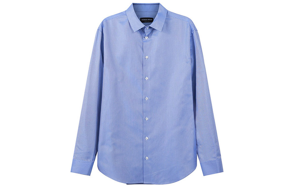 GIORGIO ARMANI Мужская синяя рубашка
GIORGIO ARMANI Мужская синяя рубашка