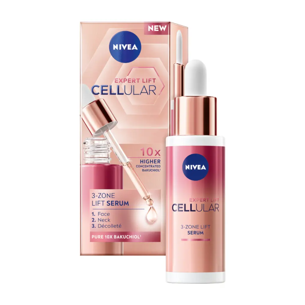 Сыворотка для лица Nivea Cellular Expert Lift, 30 мл
Сыворотка для лица Nivea Cellular Expert Lift, 30 мл
