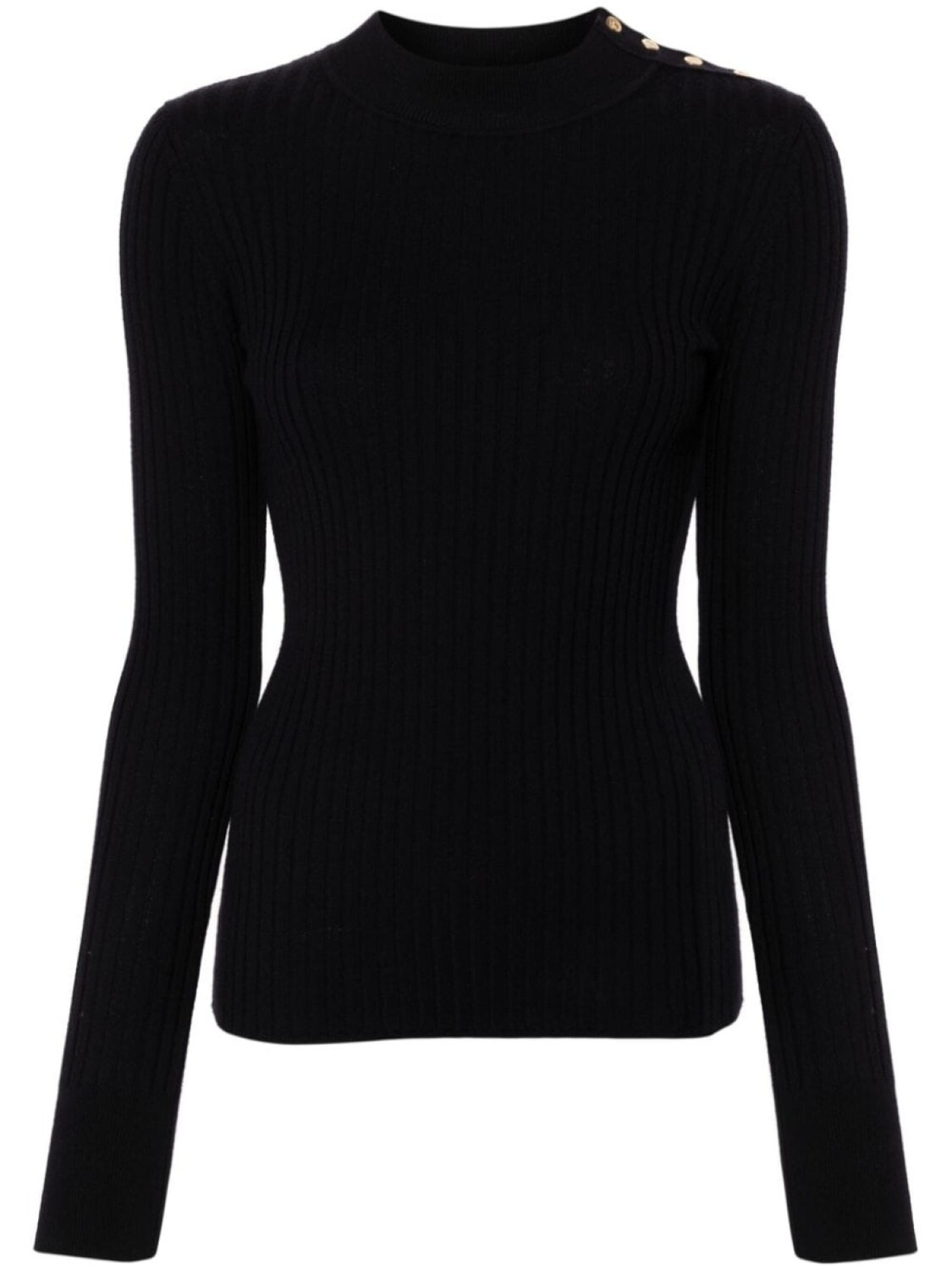 Forte Forte джемпер в рубчик с пуговицами на плечах, синий
Forte Forte джемпер в рубчик с пуговицами на плечах, синий