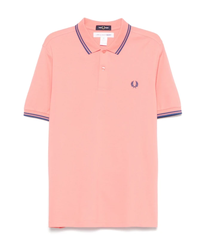 Рубашка-Поло с принтом в виде слогана Comme Des Garã§Ons, розовый
Рубашка-Поло с принтом в виде слогана Comme Des Garã§Ons, розовый