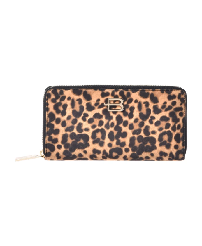 Кошелек из замши с леопардовым принтом Baldinini, коричневый
Кошелек из замши с леопардовым принтом Baldinini, коричневый