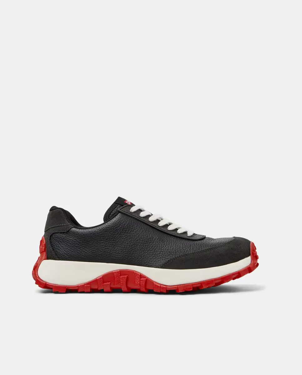 Мужские кожаные кроссовки Drift Trail на шнуровке Camper, чёрный
Мужские кожаные кроссовки Drift Trail на шнуровке Camper, чёрный