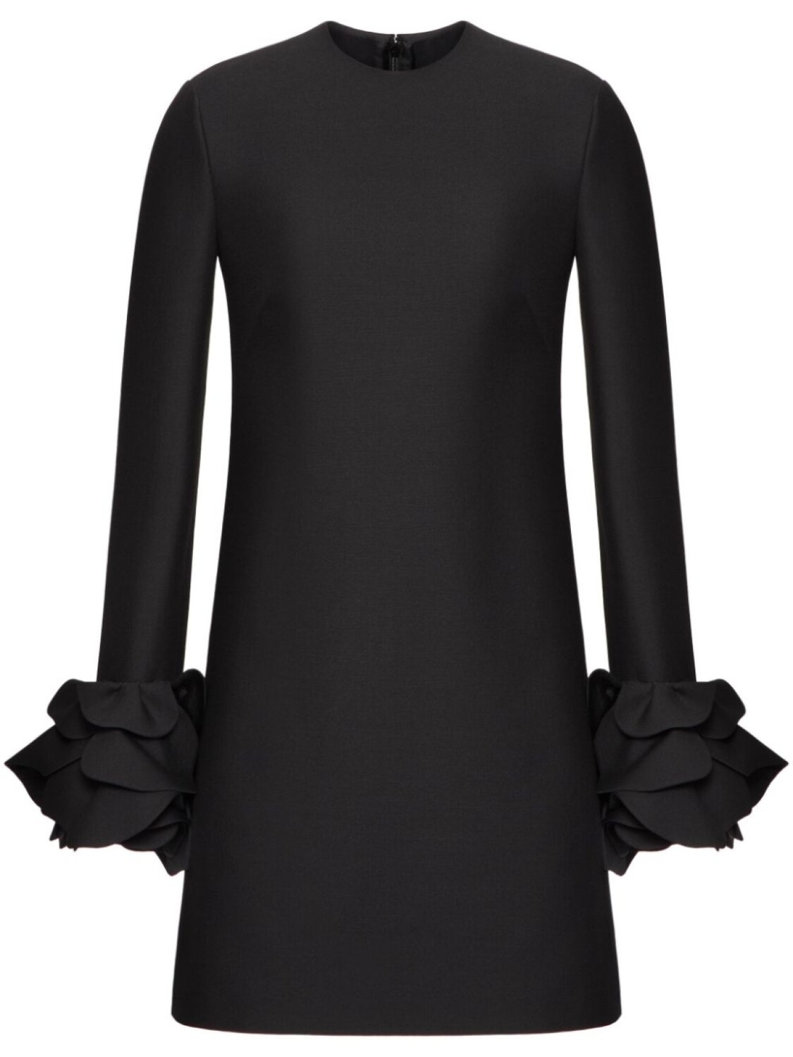 Valentino Garavani мини-платье с оборками на манжетах, черный
Valentino Garavani мини-платье с оборками на манжетах, черный