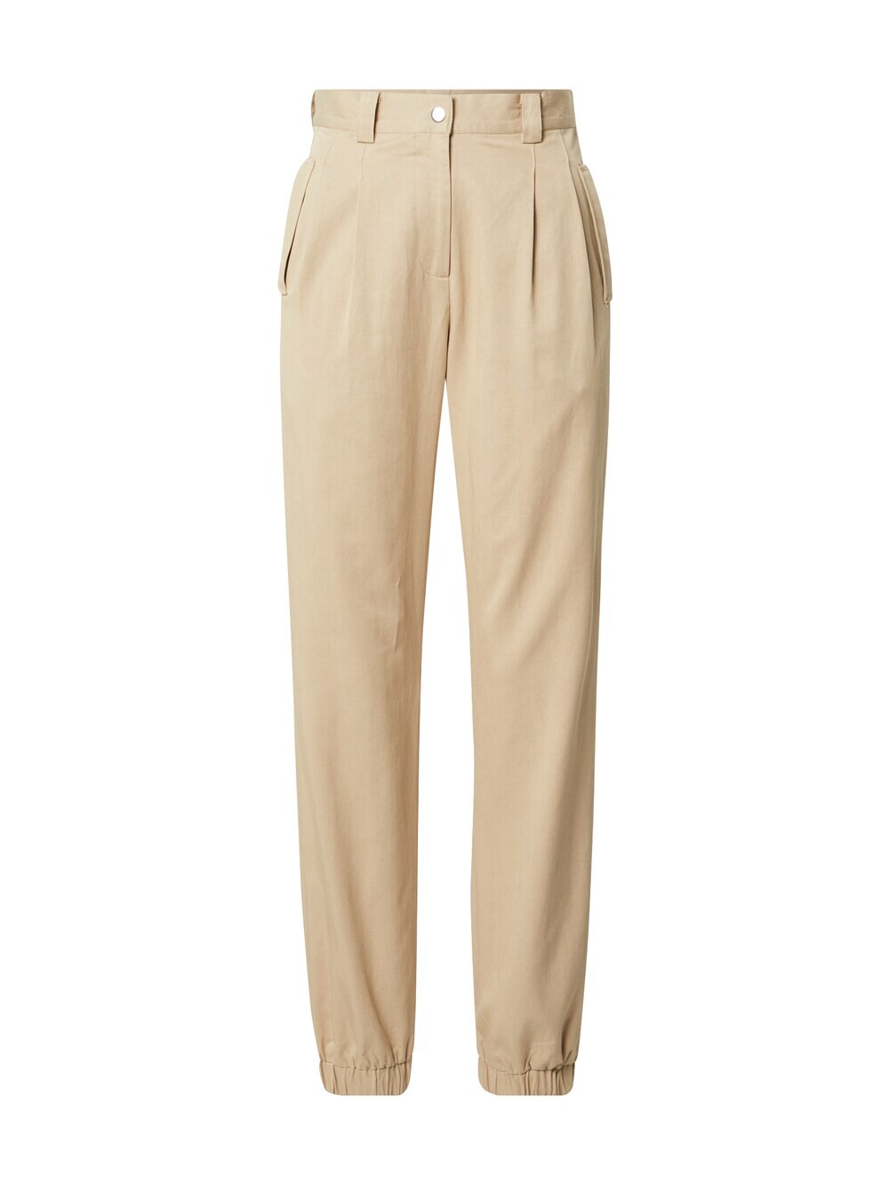 Зауженные брюки со складками спереди Guido Maria Kretschmer Nicola, бежевый
Зауженные брюки со складками спереди Guido Maria Kretschmer Nicola, бежевый