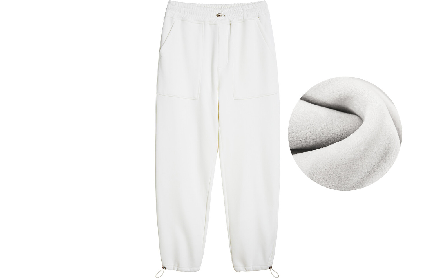 Трикотажные спортивные штаны унисекс COKEIN, Белый
Трикотажные спортивные штаны унисекс COKEIN, Белый