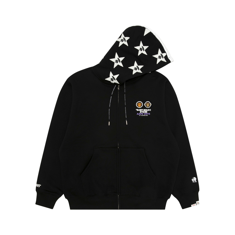 Aape Мужская толстовка BKX, черная, с капюшоном, умеренной толщины Кардиган
Aape Мужская толстовка BKX, черная, с капюшоном, умеренной толщины Кардиган