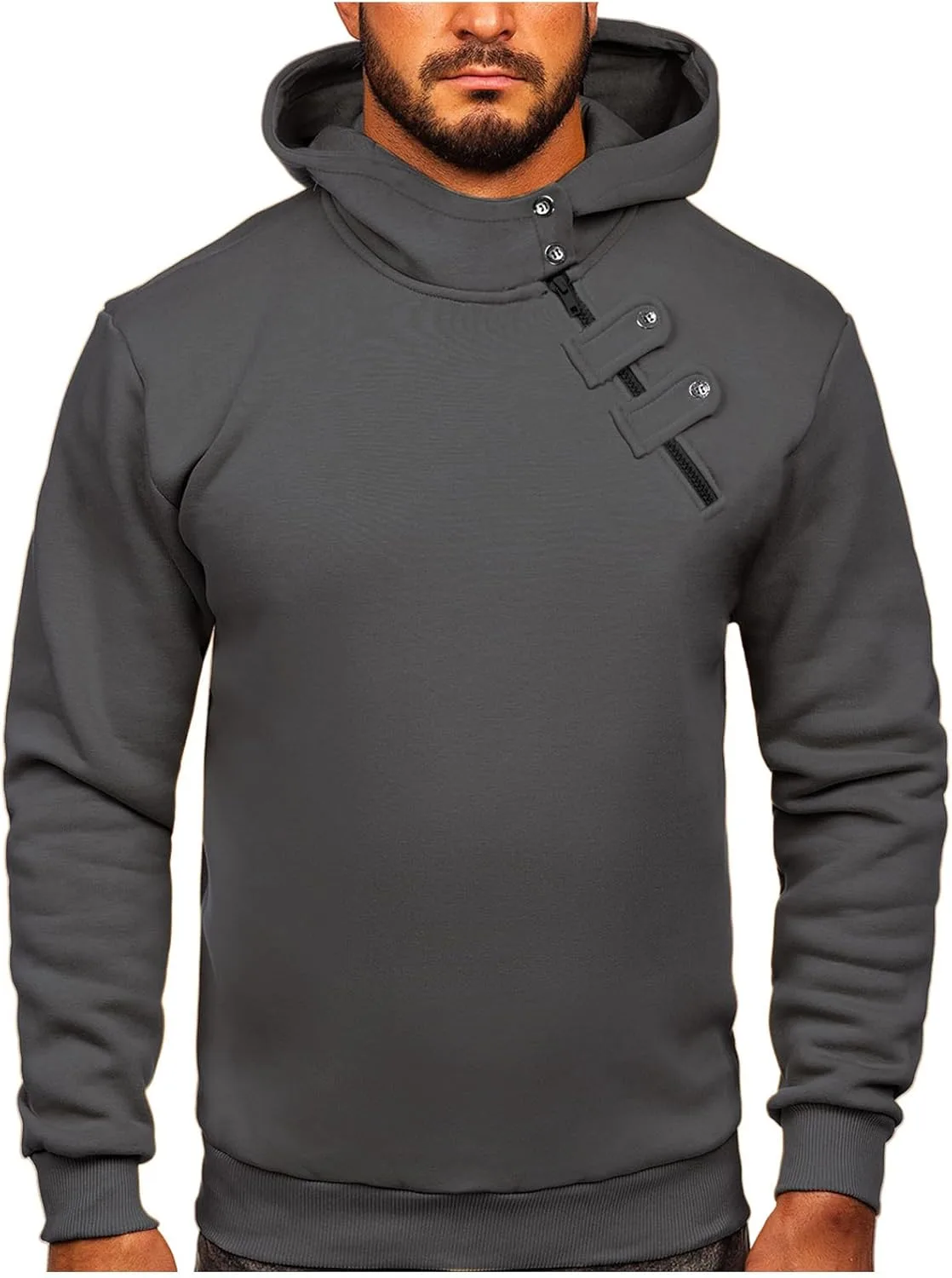 Толстовка с четвертью молнией и воротником-шалью RSZGSWS
Толстовка с четвертью молнией и воротником-шалью RSZGSWS