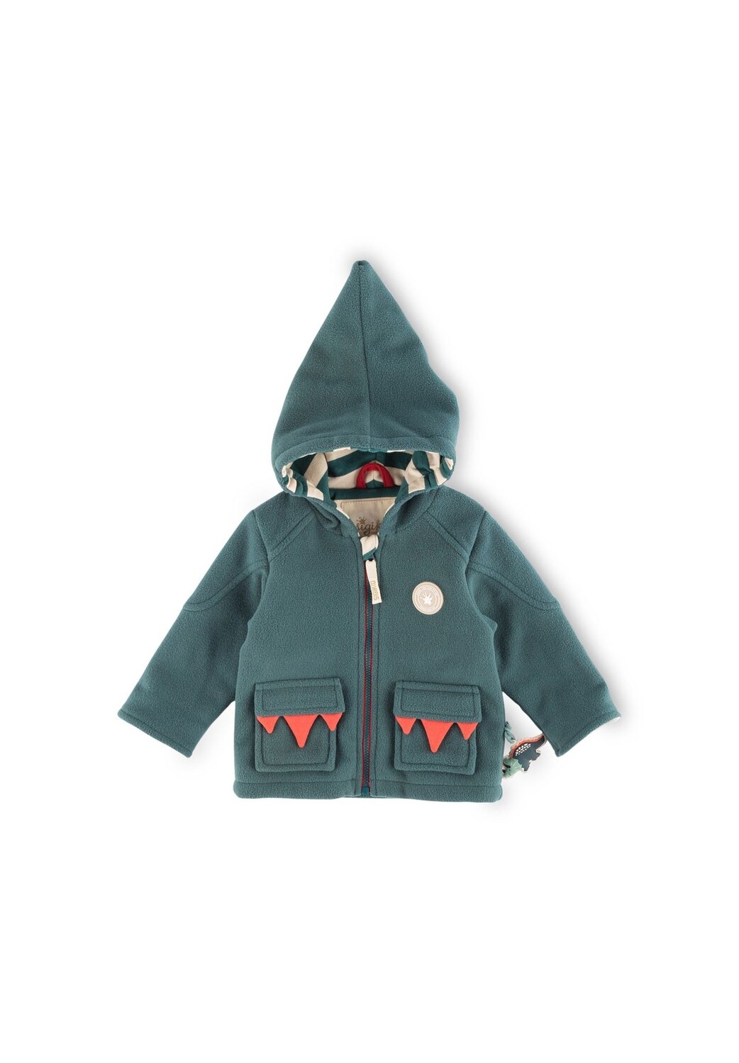 Флисовая куртка Dino World для малышей и малышей Sigikid, зеленый 
Флисовая куртка Dino World для малышей и малышей Sigikid, зеленый