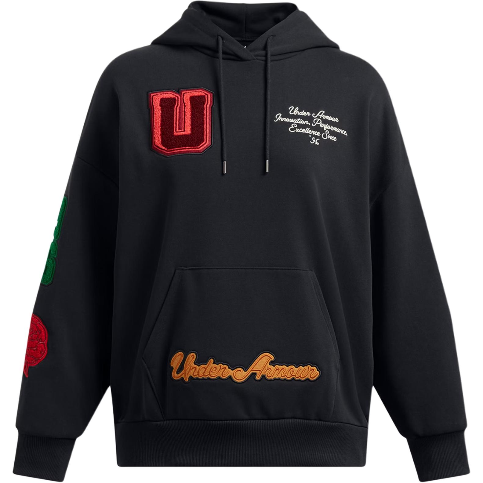 Under Armour Толстовка Icon Heavyweight Terry женская Black/Summit White
Under Armour Толстовка Icon Heavyweight Terry женская Black/Summit White